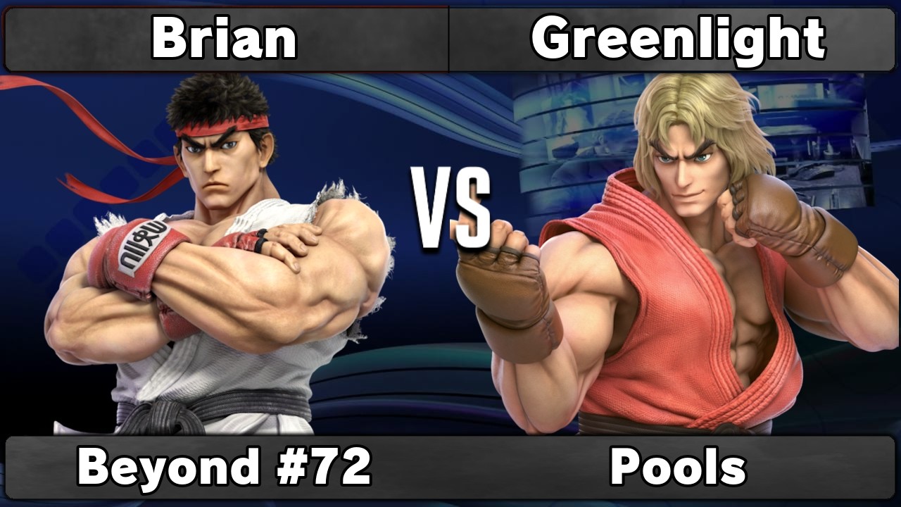 Brian (Ryu) vs Greenlight (Ken) | Pools | Beyond #72