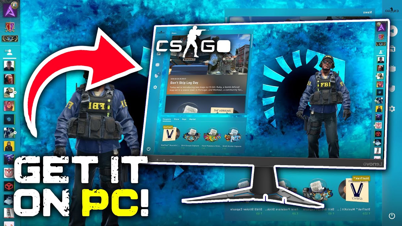 Как скачать CS:GO на ПК/ноутбук — 2022 [Быстрое и простое руководство]