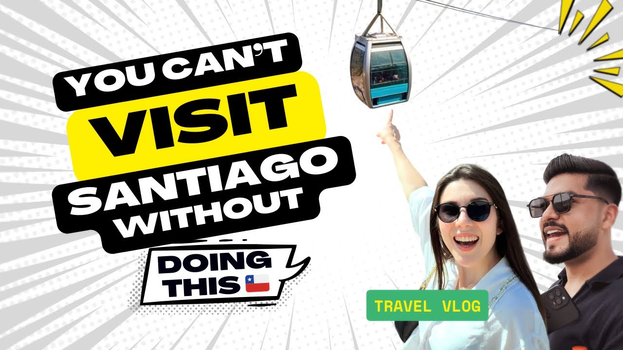 Top Things to Do in Santiago,#chile  🇨🇱 | Cable Car Ride & Traditional Chilean Dessert | Teleférico