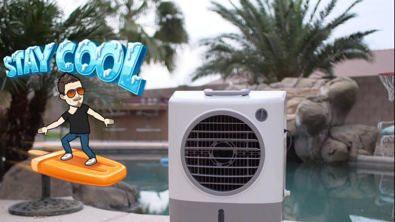 Hessaire 1,300 CFM 2- Speed Portable Evaporative Cooler