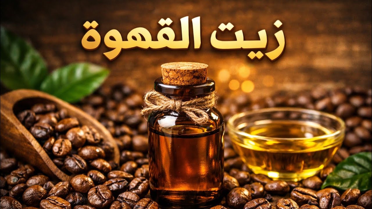 زيت القهوه بمكونين فقط من البيت 👍