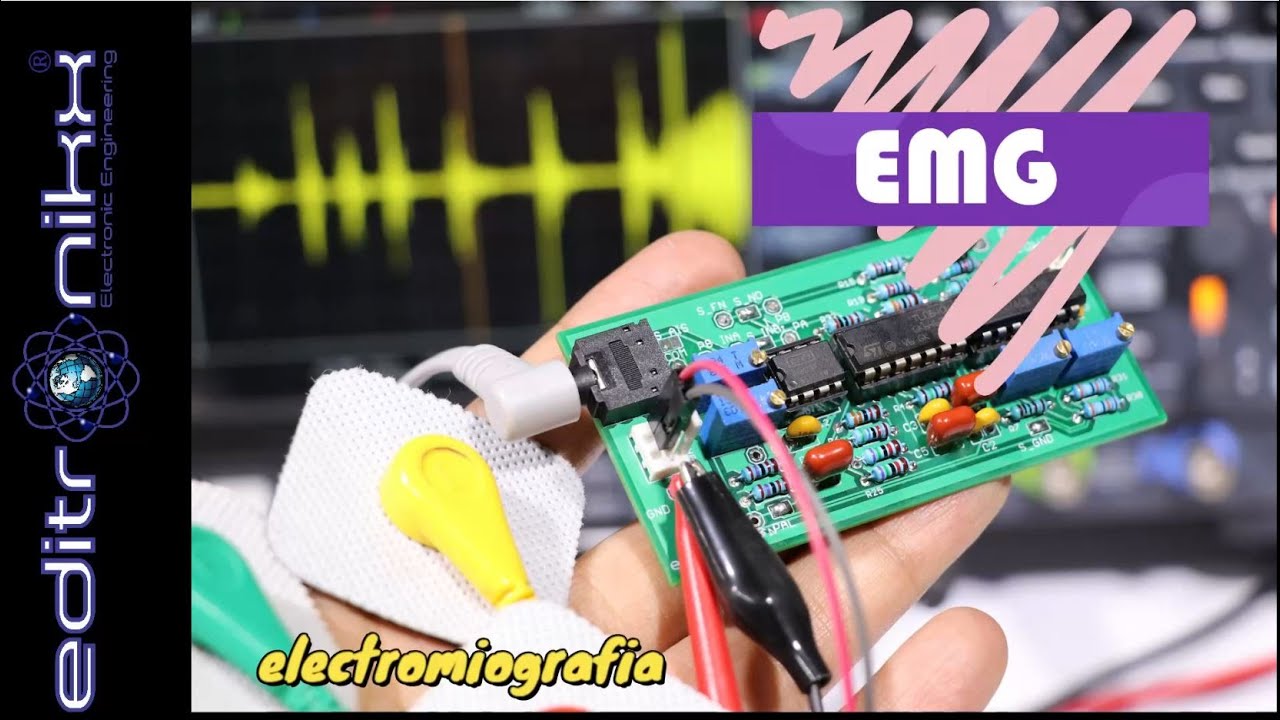 adquisición de señales MUSCULARES  EMG (ELECTROMIOGRAFICAS) para control  ROBOTICO |con osciloscopio