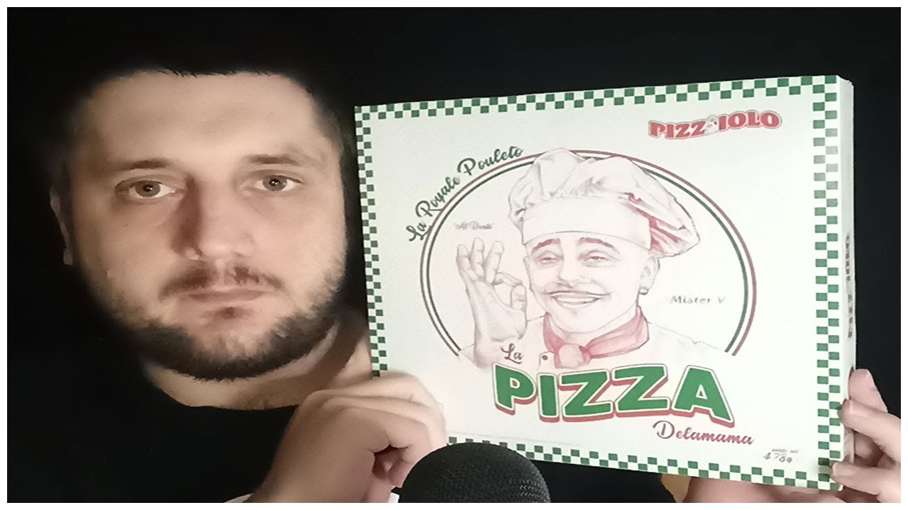 LA FAMEUSE PIZZA DE MISTER V DEGUSTATION 😴 (ASMR FRANCAIS) 🍕