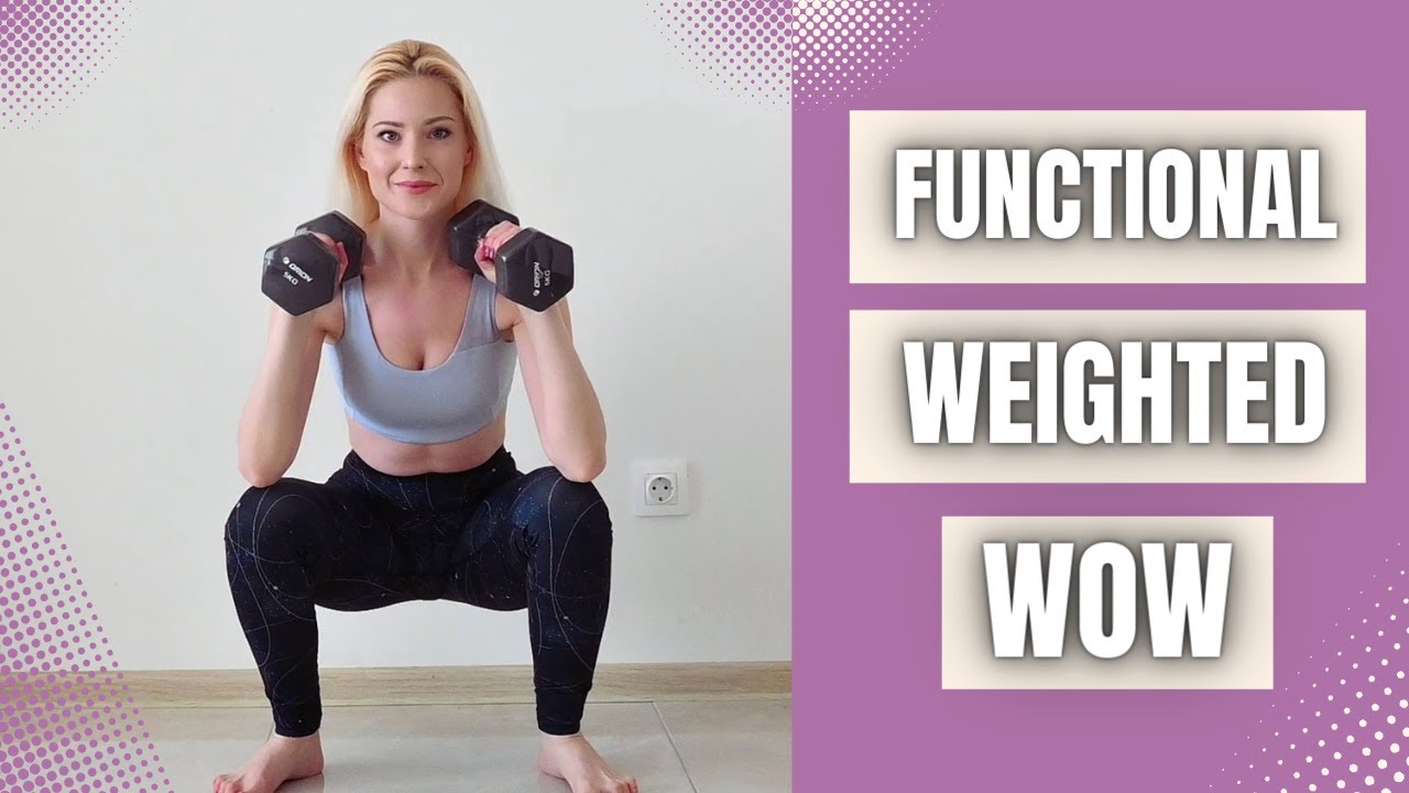 Функционална тренировка за цяло тяло с гири | Full Body Functional Workout with Weights