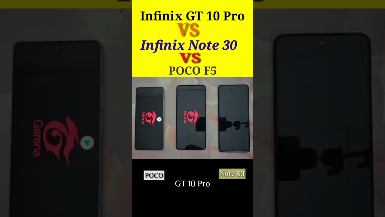 Infinix GT 10 Pro  VS Infinix Note 30 VS Poco F5 🔥 Speed Test #shorts #short #youtubeshorts