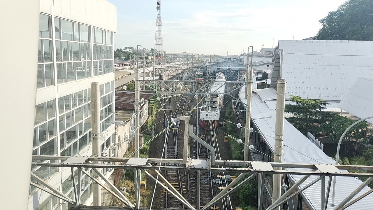 Review Stasiun Bogor Paledang awal Juli 2025 dan KA Pangrango Rangkaian baru