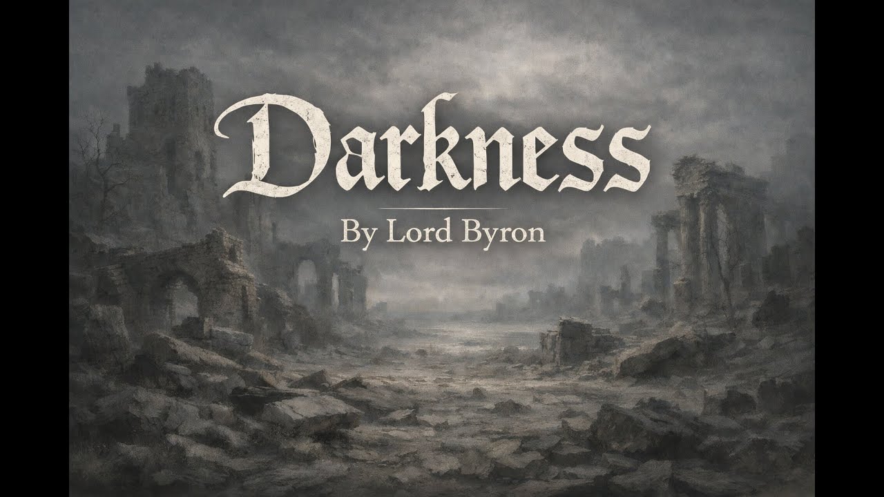 Darkness by Lord Byron - Poem For The End of the World
