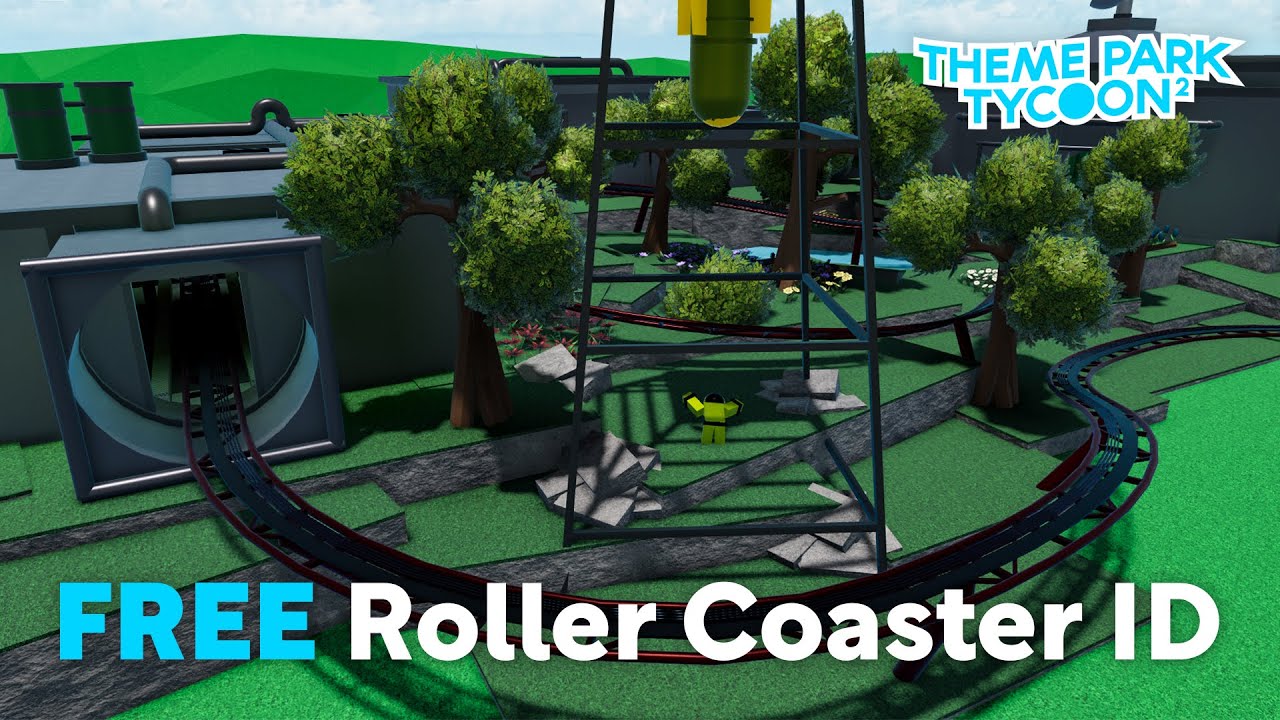 Neocore Labs Powered Coaster Blueprint in Theme Park Tycoon 2!