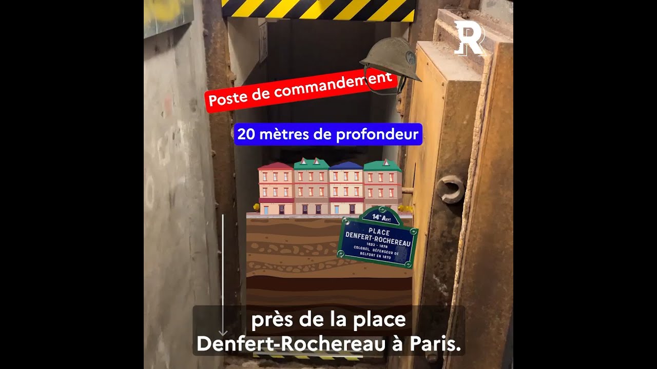 D&eacute;couvrez le poste de commandement des F.F.I. &agrave; Paris.