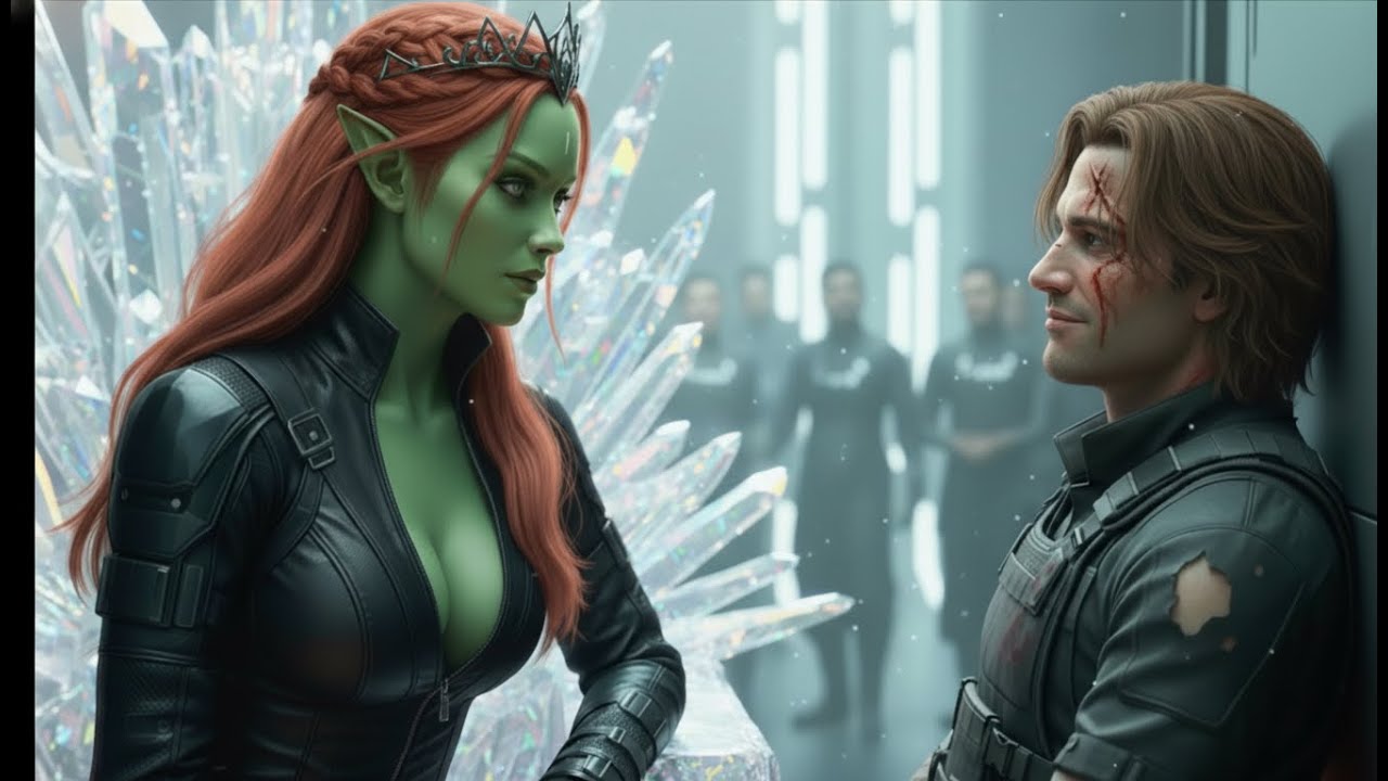 The Alien Queen Saw My Wounds—