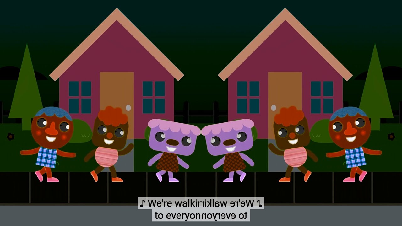 We're Walking Down The Street | Noodle & Pals | Sponsored By: Klasky Csupo 2001 Effects