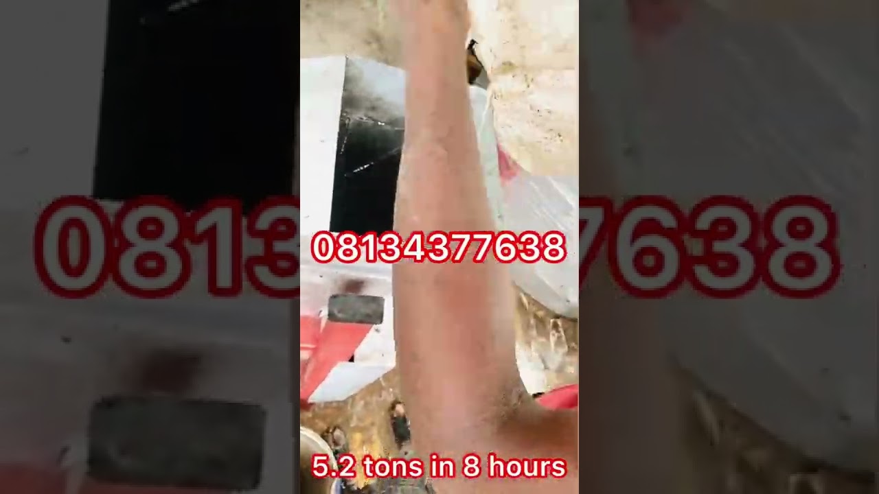 Cassava peeling/washing machine, straight to grating