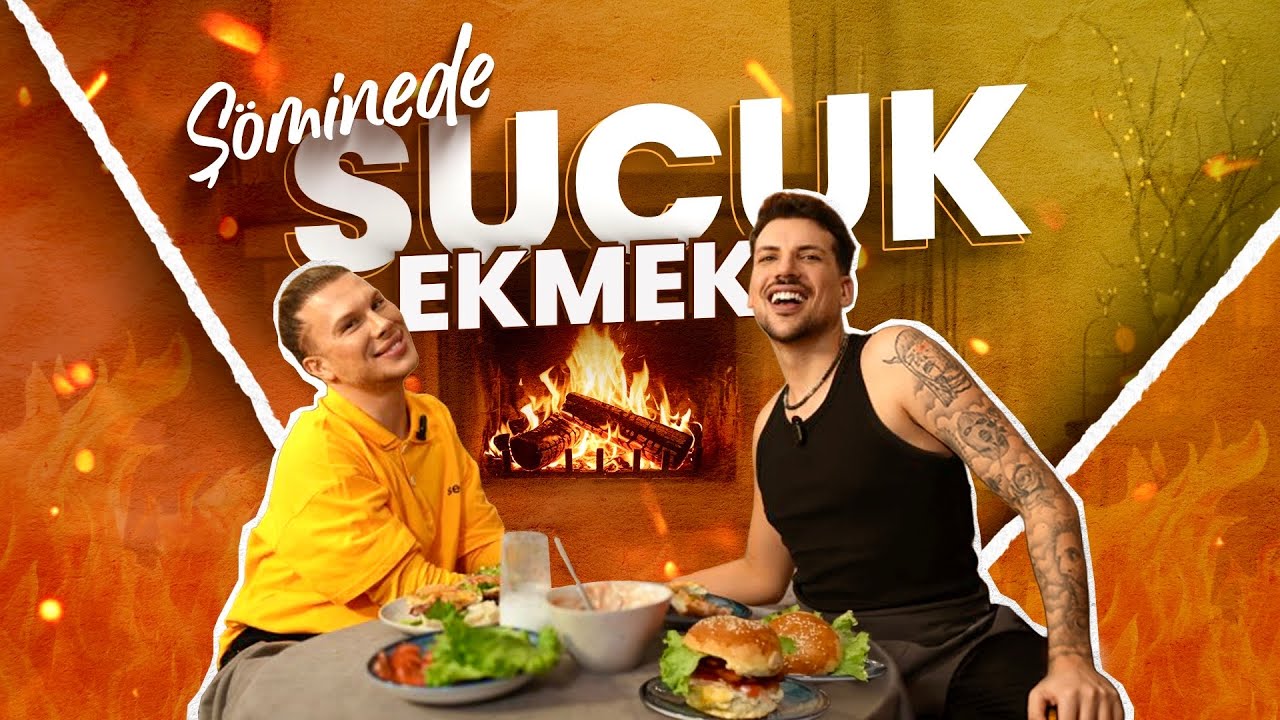 ŞÖMİNEDE SUCUK EKMEK