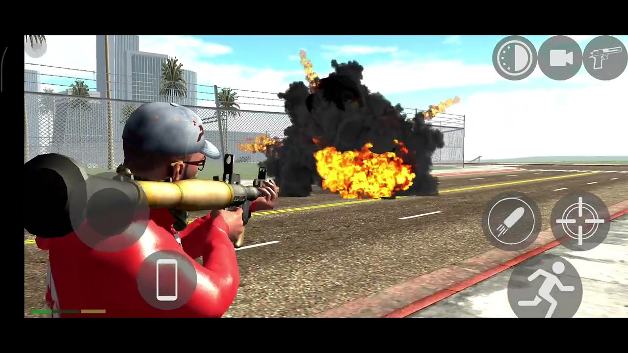 Fire #games  3D indian bike driving game 