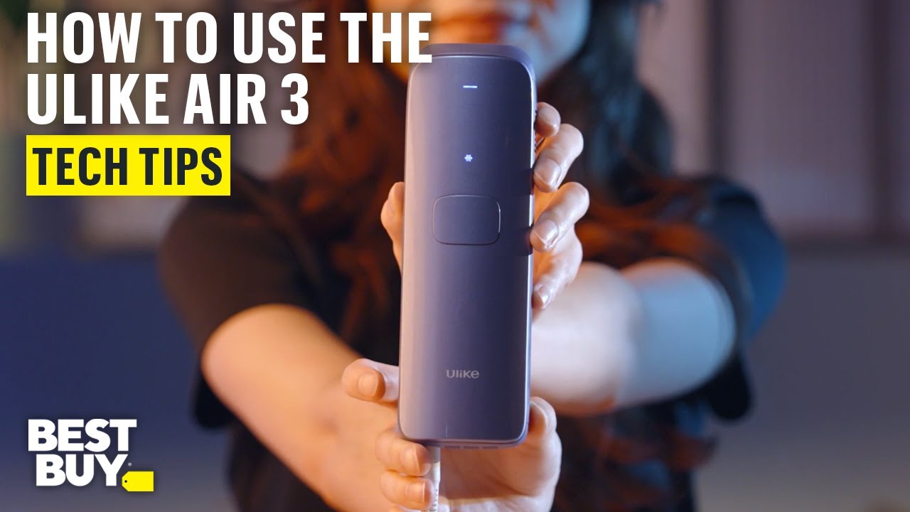 How to Use the Ulike Air 3 Ice Cooling IPL Dry Hair Removal Device &ndash; Tech Tips from Best Buy