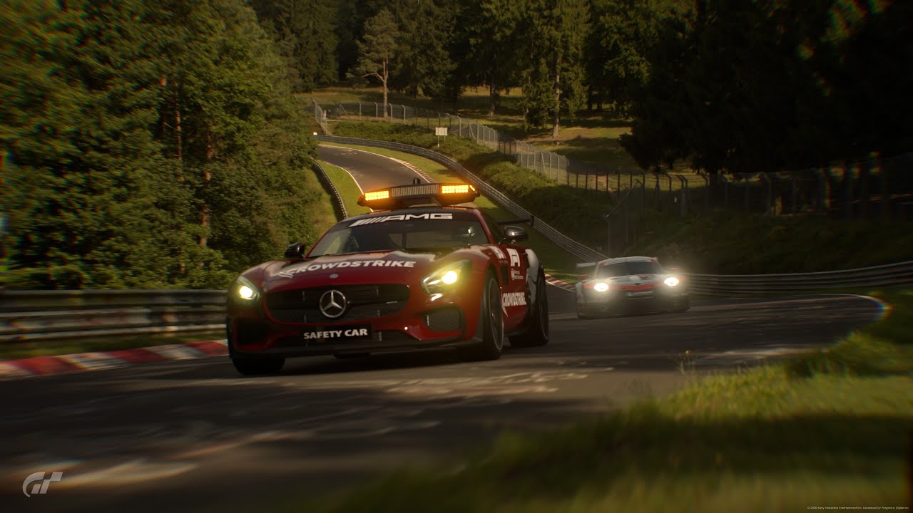 Toujours rester derrière la safety car ! 