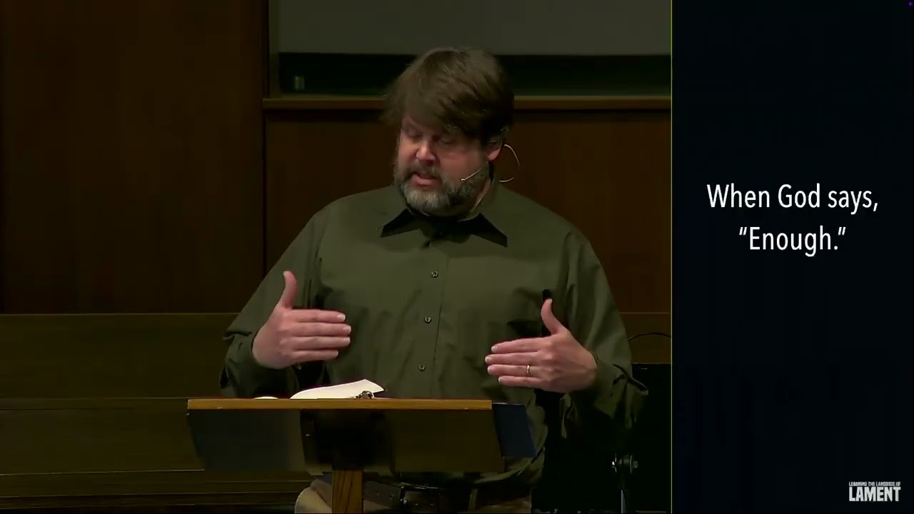 Learning the Language of Lament (Lamentations)