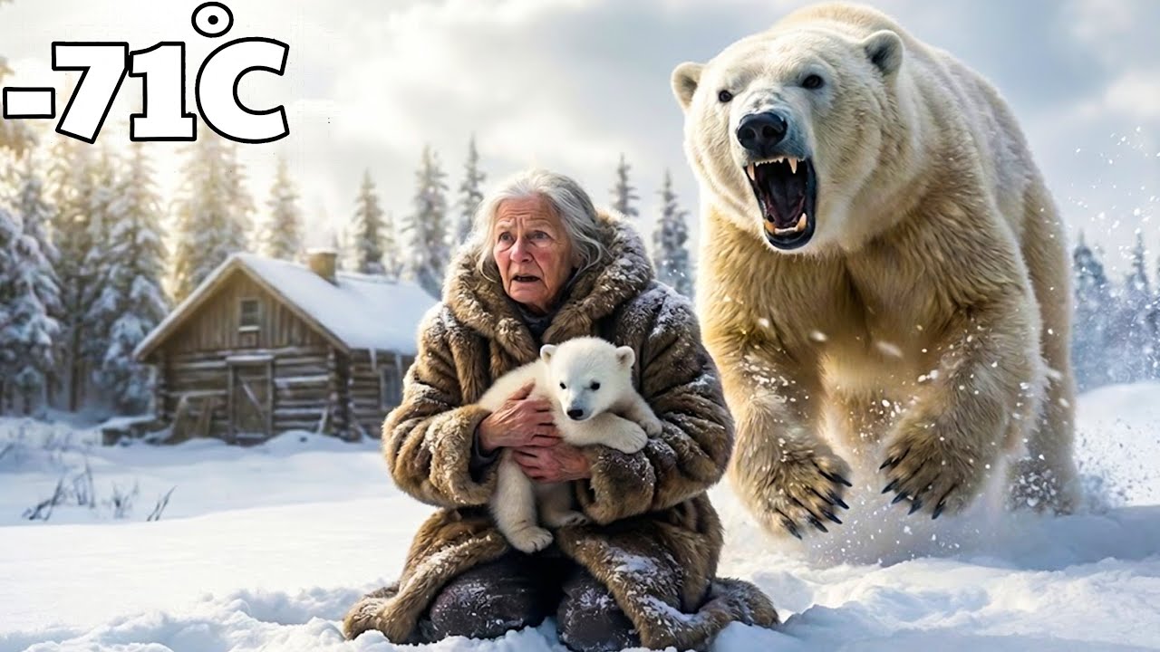 She Saved a Freezing Bear Cub... Then a Miracle Happened at Her Door | Yakutia Survival