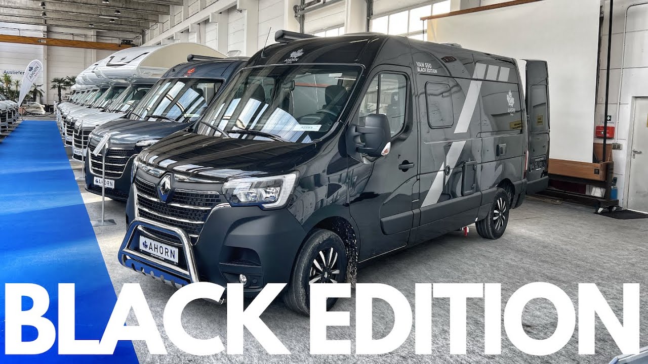 Ahorn Camp Van 550 Black Edition - MJ 2022 - Renault Master Campervan