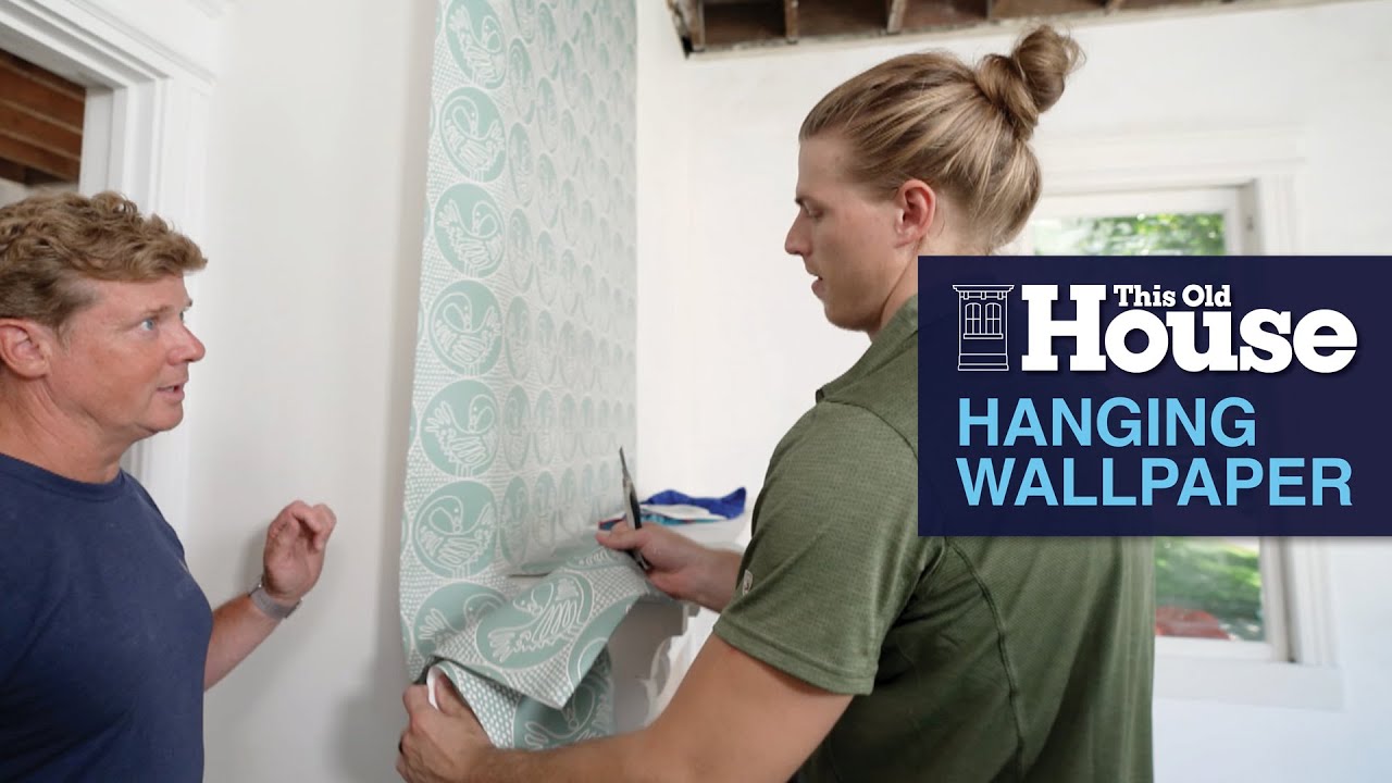 Hanging Wallpaper Done Right | This Old House