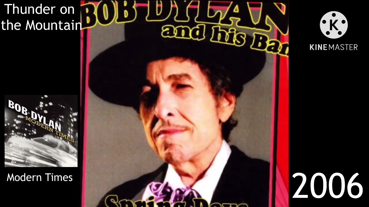 The Evolution of Bob Dylan ( 1959 to Present )