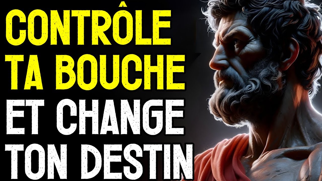 ARRÊTE DE PARLER DE CE QUI SE PASSE DANS TA VIE ET CHANGE TON DESTIN | 10 LEÇONS DE STOÏCISME
