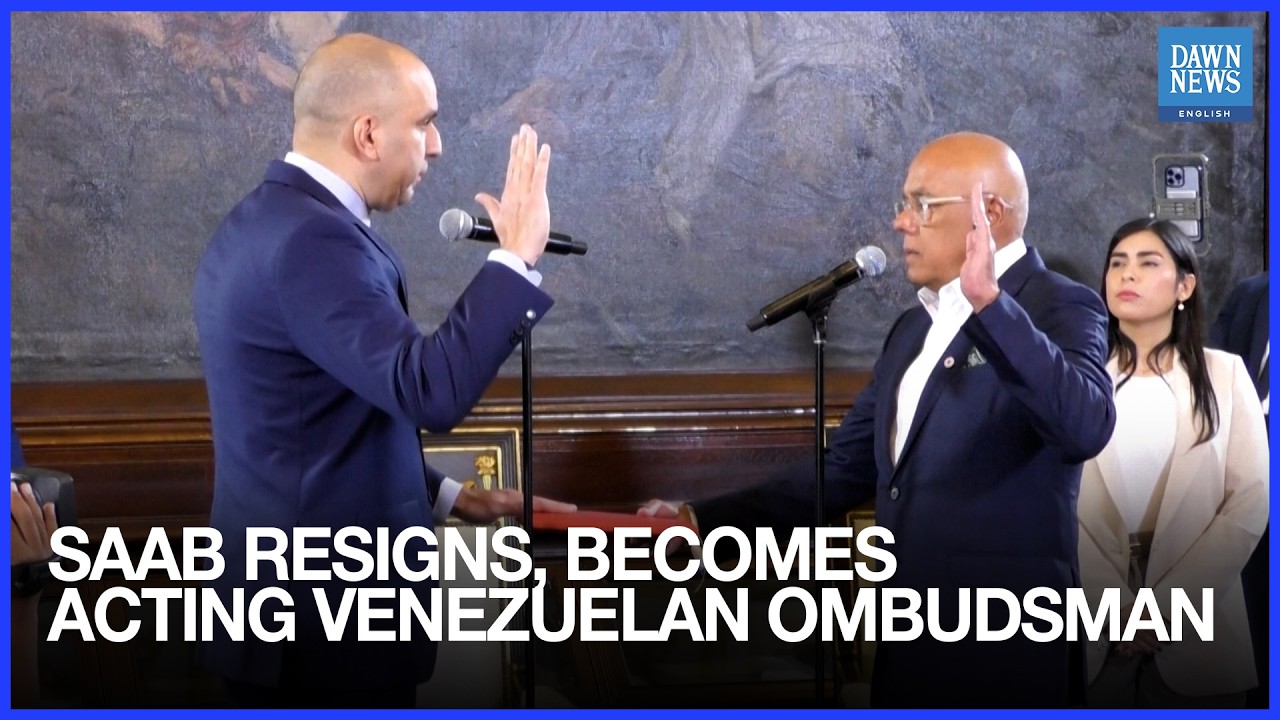 Venezuela’s Top Prosecutor Tarek William Saab Resigns, Named Acting Ombudsman | Dawn News English