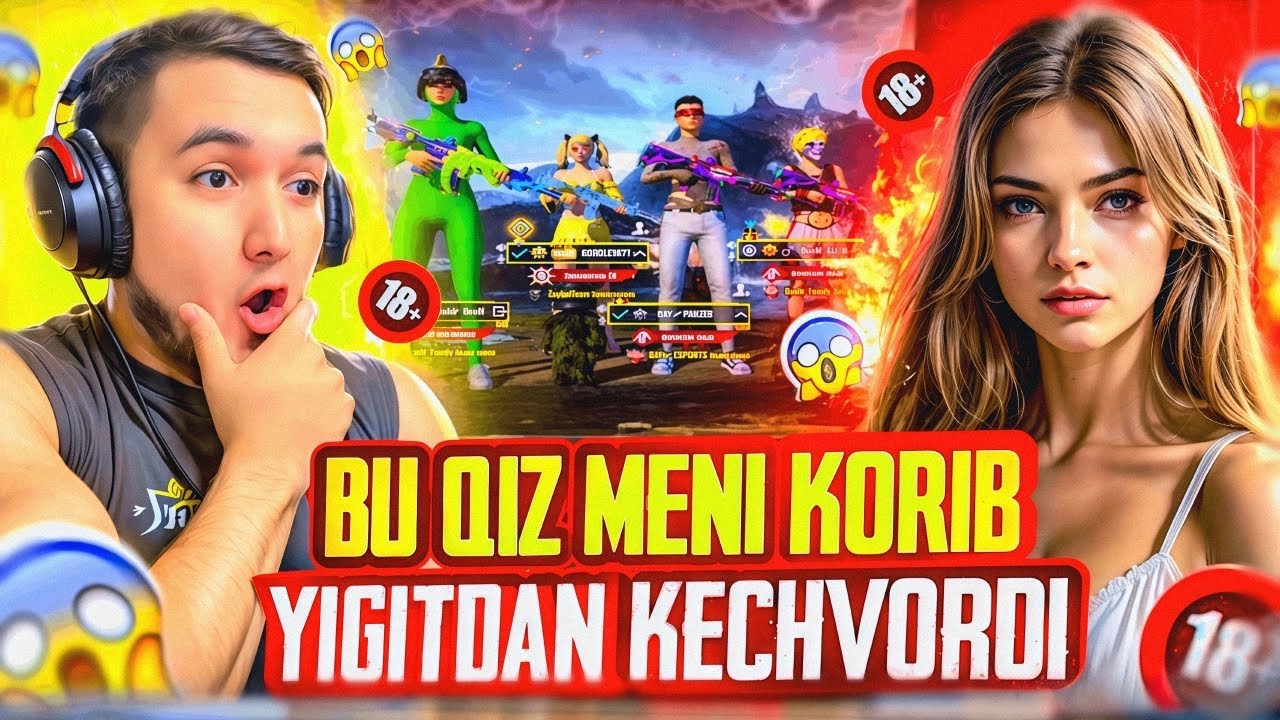 QIZ MENI KO'RIB YIGITDAN SHUNDOQ KECHVORDI 😱😳 { O'ZIMNI AKKAUNTIMDA PRANK }