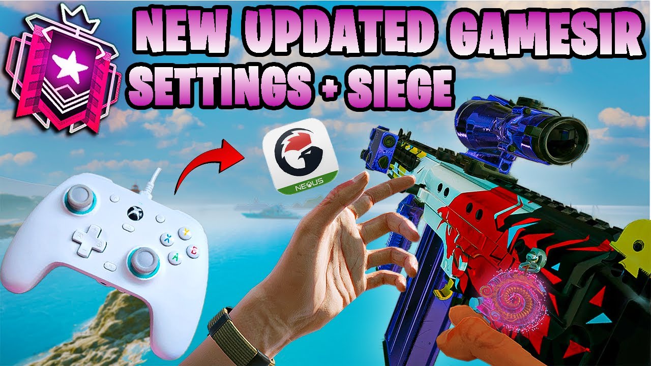 BEST GAMESIR G7 SE SETTINGS FOR NO RECOIL ON RAINBOW SIX SIEGE