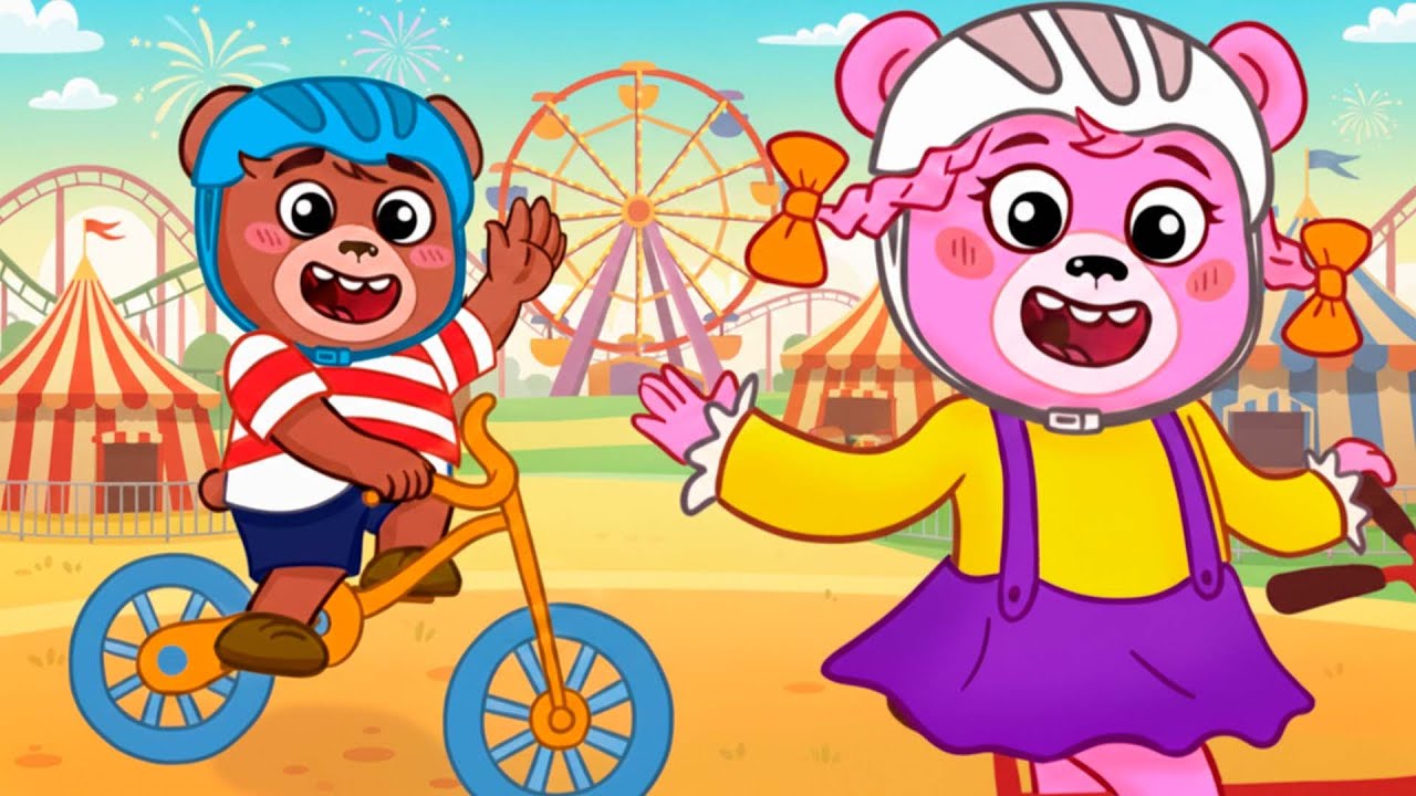 Bike Song – Wheels on the Road | BabyBoo Kids Songs
