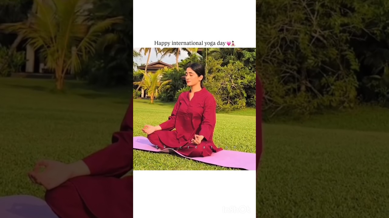 Happy International Yoga Day 2026 ❤️ #shivangijoshi #internationalyogaday #yoga #youtube #shorts