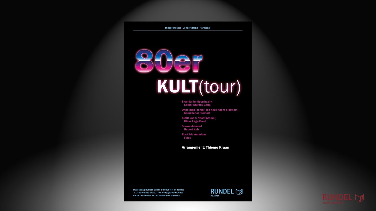 80er KULT(tour) | Arrangement: Thiemo Kraas