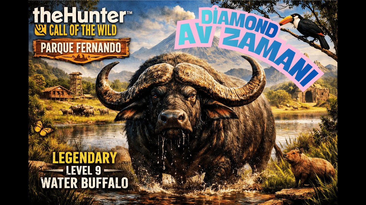9-LEVEL LEGENDARY WATER BUFFALO!!! / theHunter: Call of the Wild