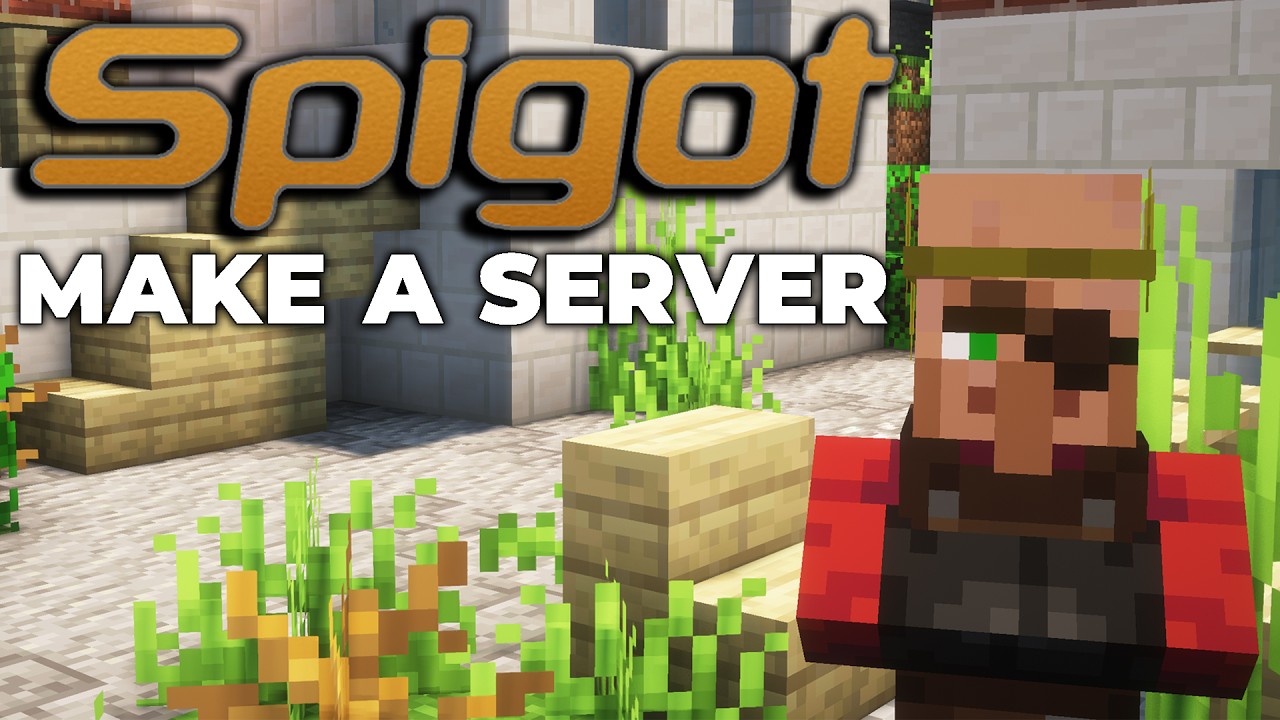 Как создать сервер Spigot Minecraft