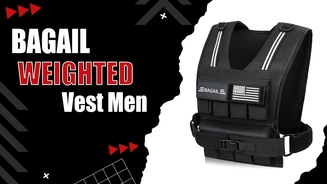 BAGAIL Weighted Vest Review 💪 | Adjustable Rucking Vest