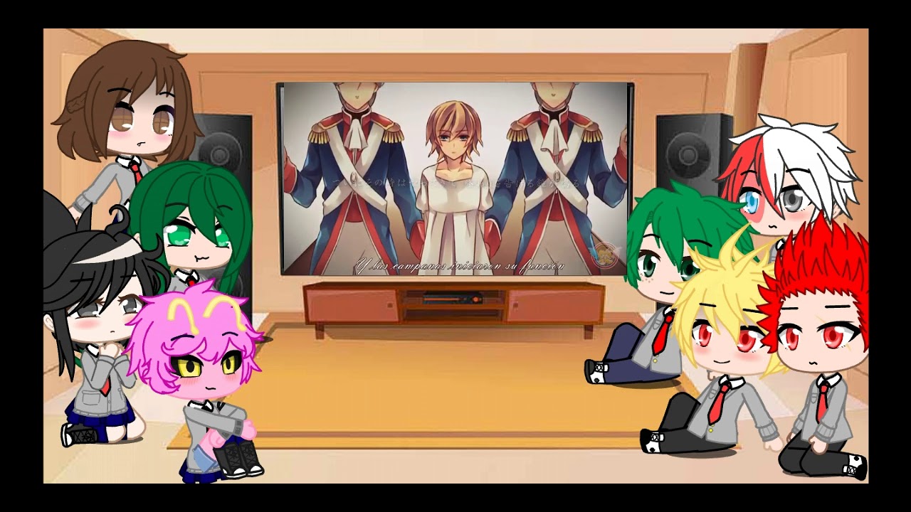 Los chicos de BNHA reaccionan a 