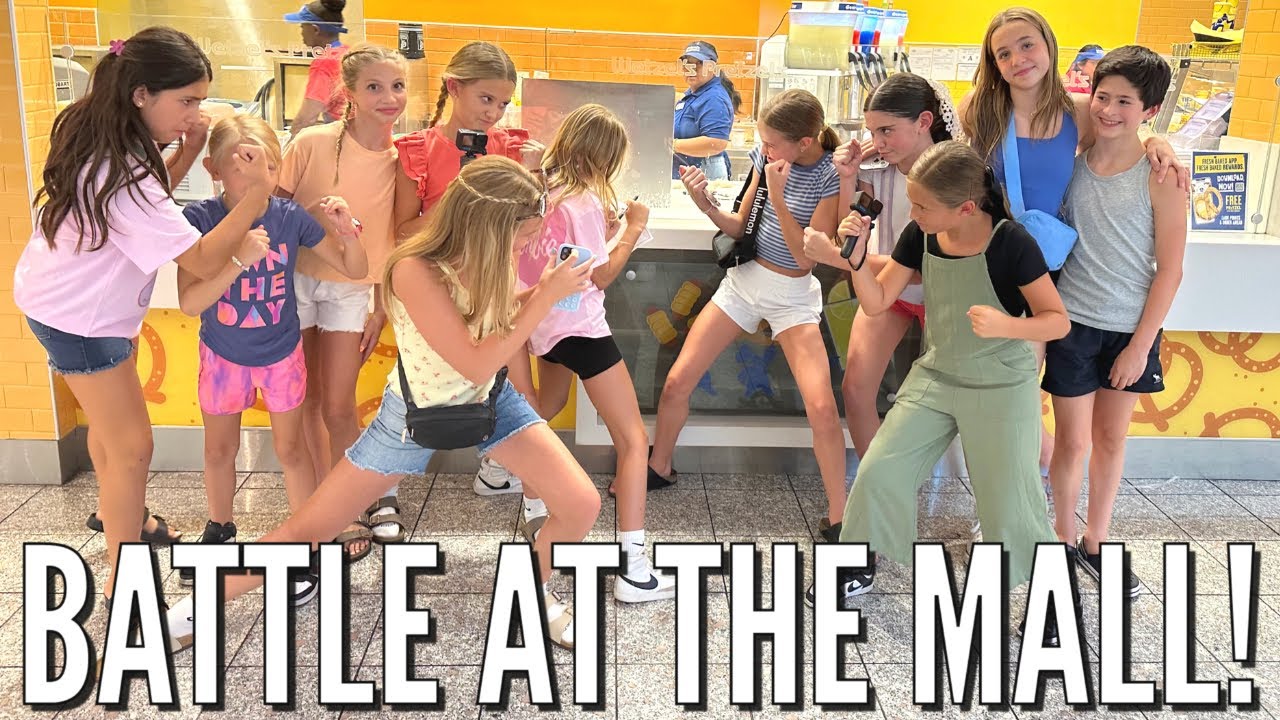 Birthday Scavenger Hunt at the Mall! | Hallie's 12th Birthday Party