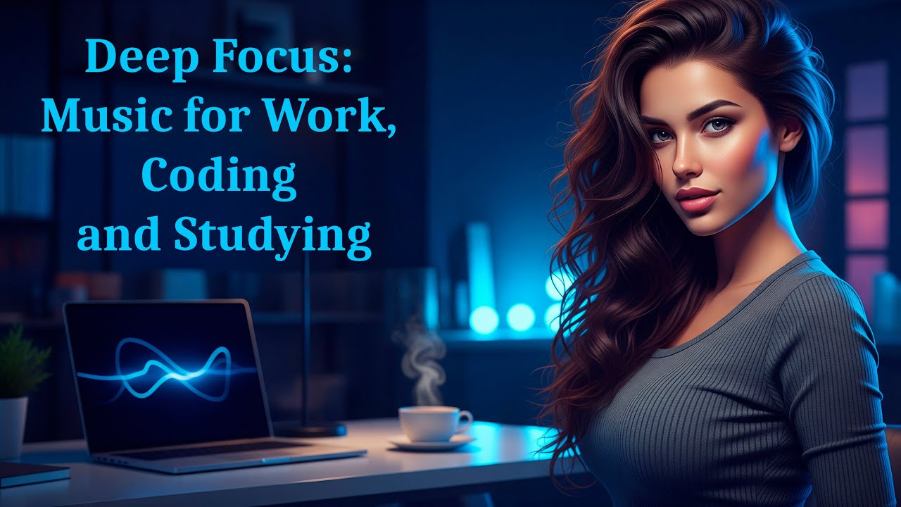 Deep Focus: Ambient Electronic for High Productivity background music for work, coding, or studying