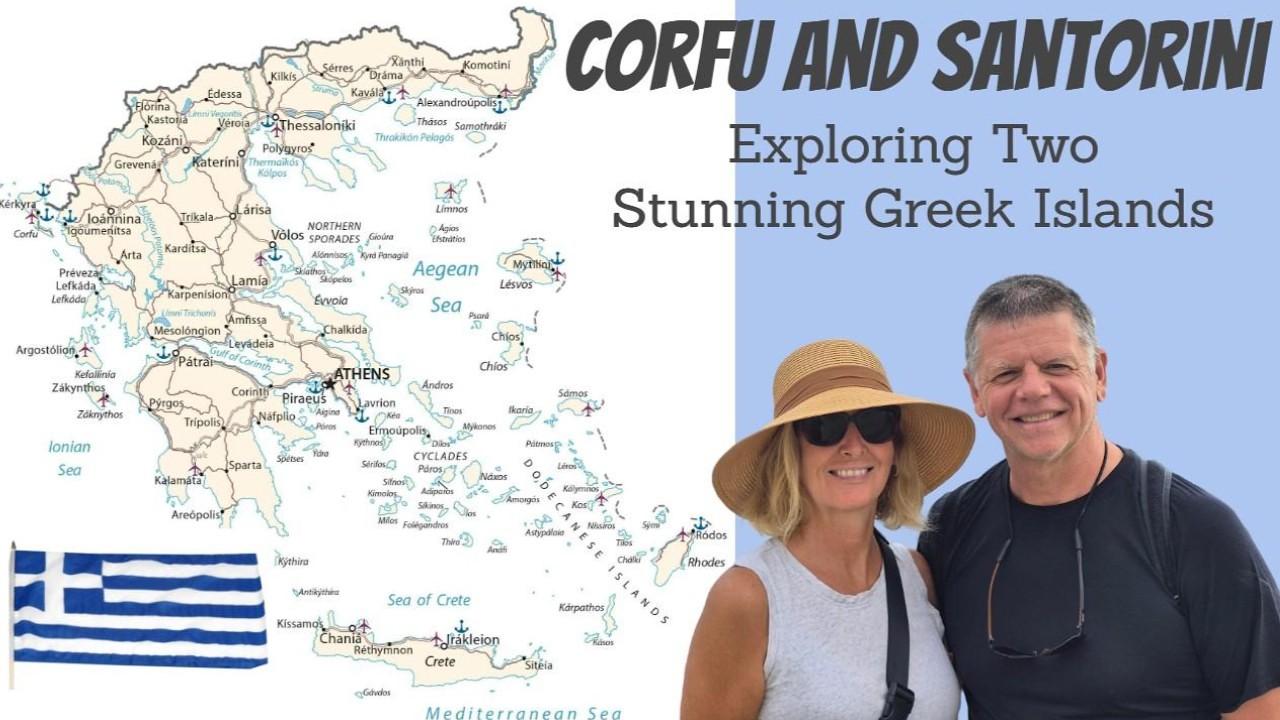 Two Greek Islands, One Incredible Journey | Corfu & Santorini