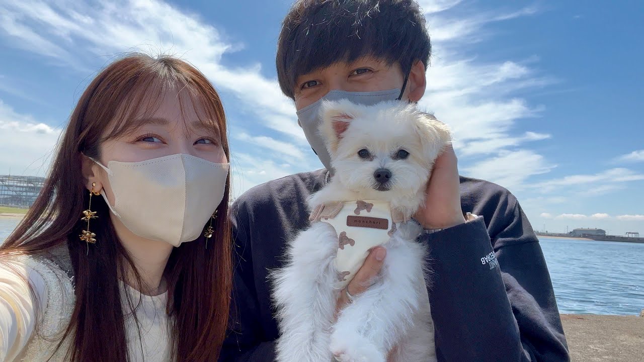 【デートvlog】地元大阪で過ごすGWが幸せすぎた❤️20代夫婦と犬1匹