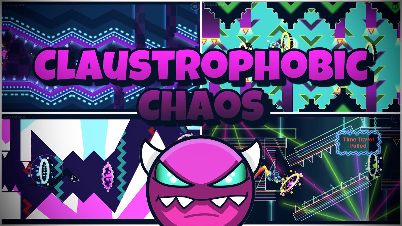 April Fools!!! &ldquo;Claustrophobic Chaos&rdquo; 100% Verification by ItsAlessandroXD (me) | Geometry Dash 2.11