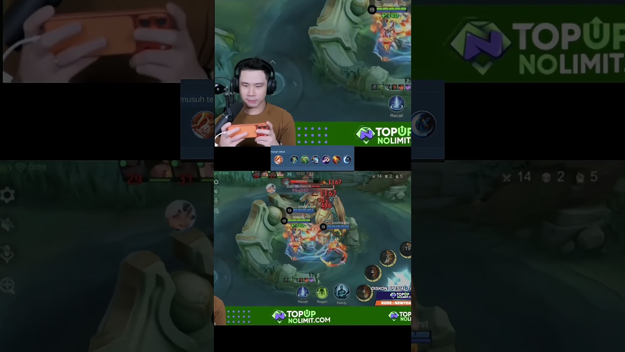 BUILD JESS NO LIMIT SOLO LORD TERCEPAT PAKEK SUN #mlbbidcreator #mlbb#Shorts