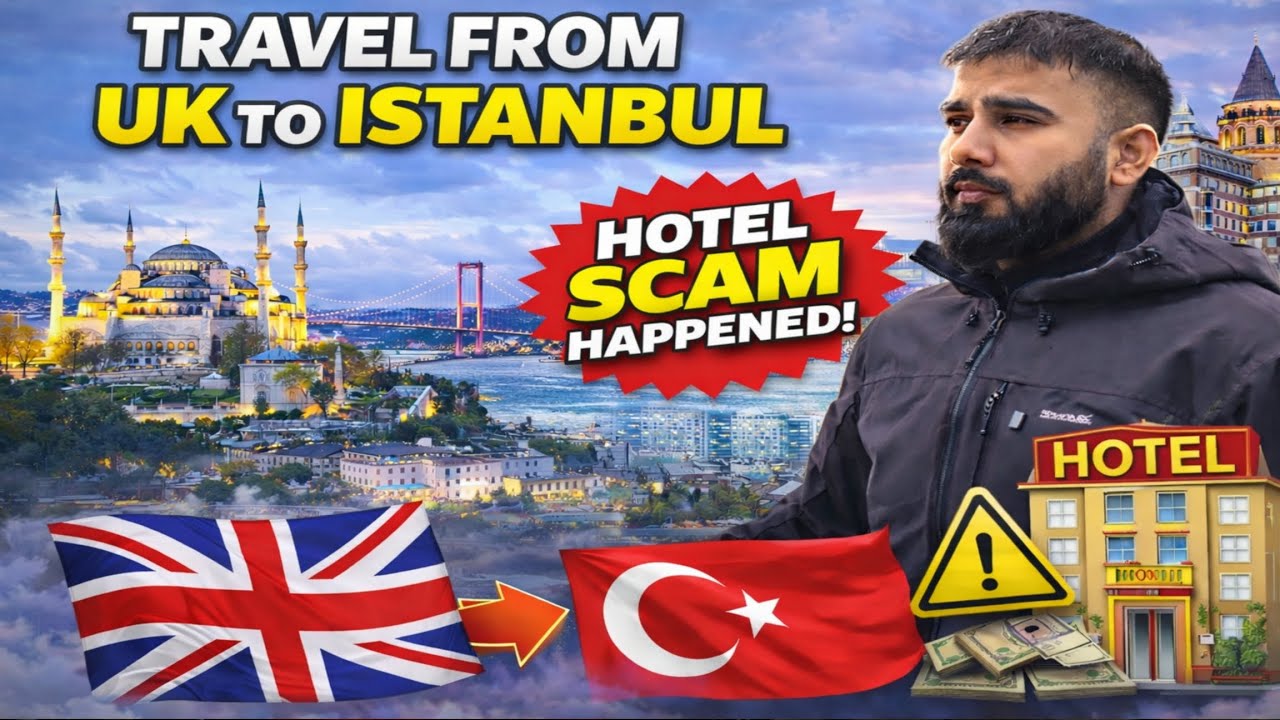 I Traveled From UK to Istanbul | Then This Hotel Scam Happened | istanbul ka Vlog
