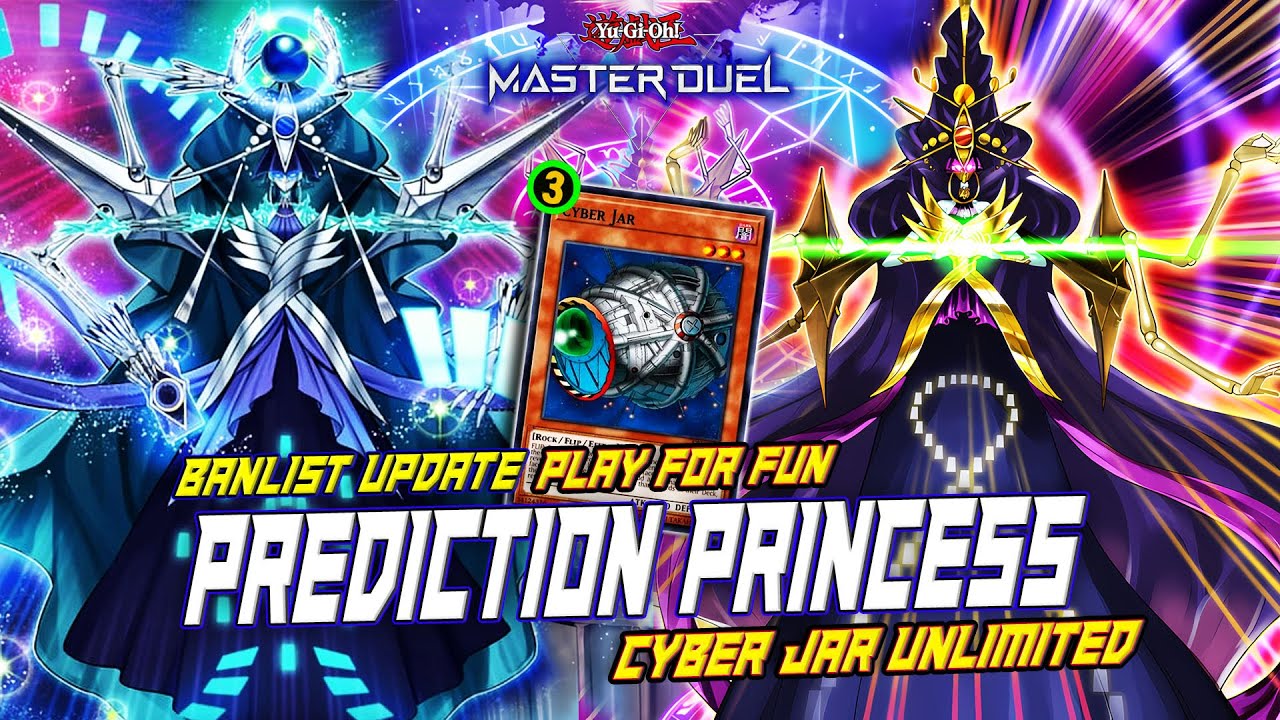 MASTER DUEL - PLAY FOR FUN! LOCK AND BURN - PREDICTION PRINCESS DECK - CYBER JAR UNLIMITED