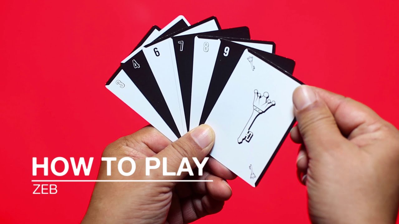 How To Play Zeb - Card Game - TAIJI Supreme Ultimate Playing Cards