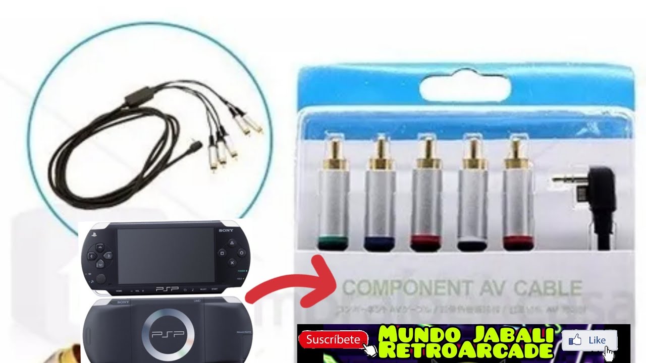 Cable AV PSP