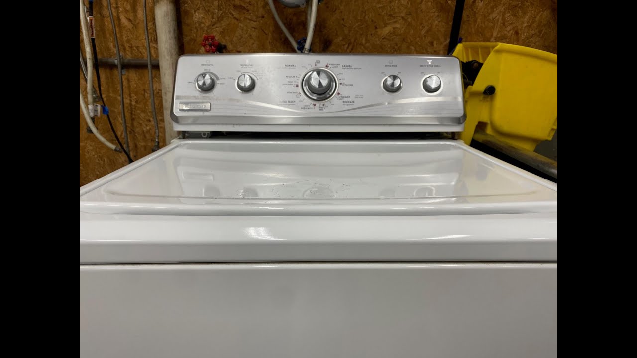 Maytag Top Load Washer  MTW5800TW, with Direct Drive by Whirlpool Corp.