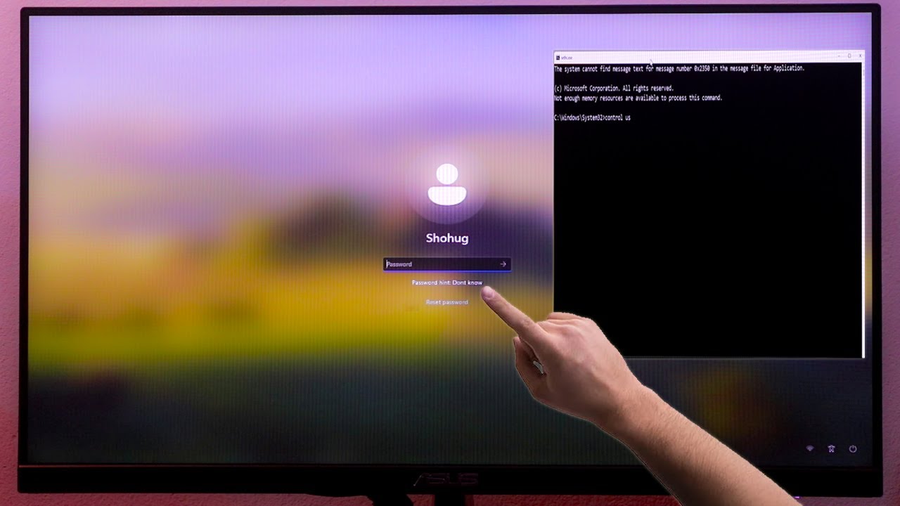 Сброс забытого пароля Windows 11 без какого-либо программного обеспечения или USB-накопителя. Сбр...