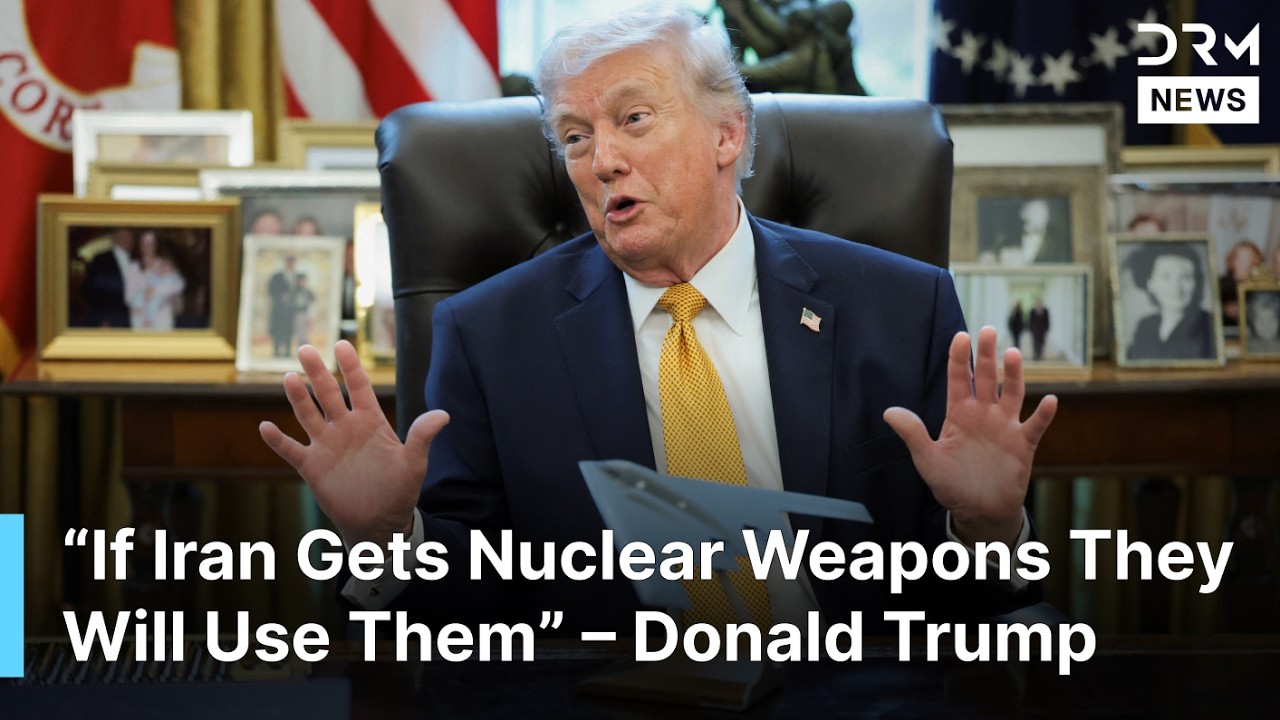 Trump Defends Iran Strike and Signs Anti-Fraud Order at Oval Office | DRM News | AC1F