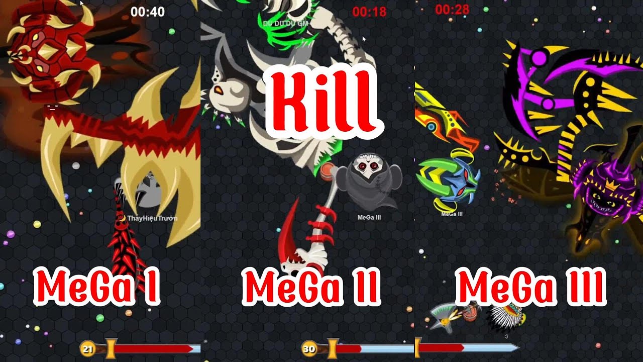 Evowars.io #450 : Kill mấy chục thằng * MegavoLution I II III * P2